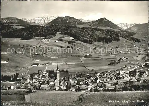 Urnaesch AR mit Saentis Kat. Urnaesch