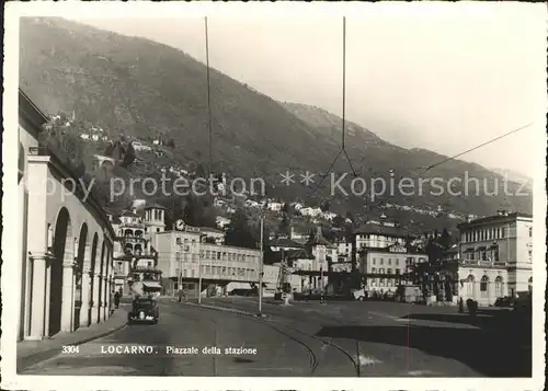 Locarno Piazzale della stazione / Locarno /Bz. Locarno