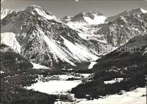 Arosa GR Obersee von Praetschli gesehen Kat. Arosa