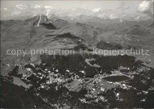 Arosa GR Gesamtansicht Kat. Arosa