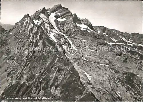 Saentis AR Lysengratweg Buffet Schwaegalp Kat. Saentis