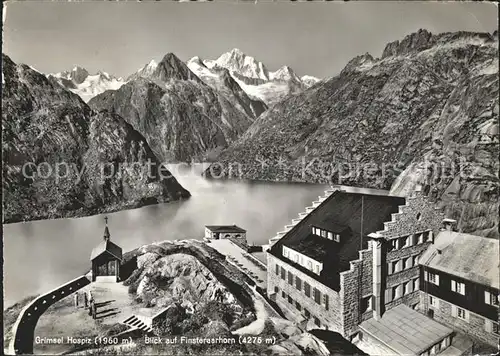 Grimsel Pass Hospiz Finsterahorn / Grimsel /Rg. Innertkirchen