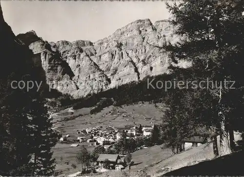 Leukerbad mit Gemmi Kat. Loeche les Bains