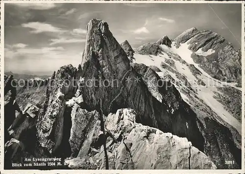 Saentis AR am Lysengratweg Kat. Saentis