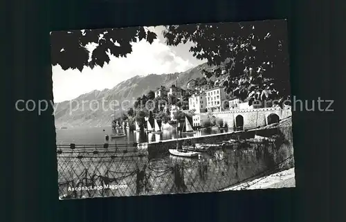 Ascona TI Panorama Lago Maggiore / Ascona /Bz. Locarno