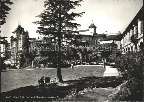 Caux VD Mountain House Jardin / Caux /Bz. Vevey