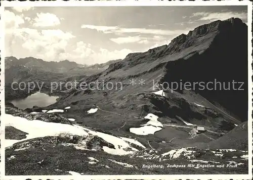 Engelberg OW Jochpass mit Engstlen und Frutt Kat. Engelberg