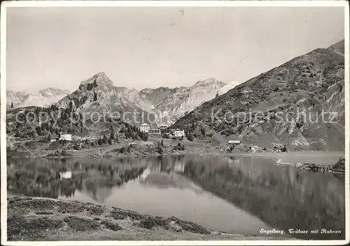 Engelberg OW Truebsee mit Hahnen Kat. Engelberg