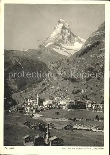 Zermatt VS mit Matterhorn Kat. Zermatt