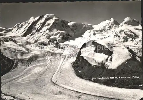 Zermatt VS Lysskamm Kastor und Pollux Kat. Zermatt