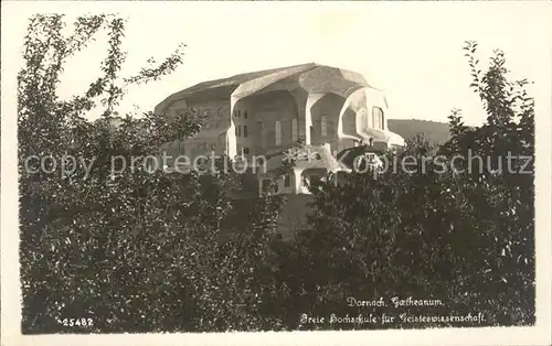 Dornach SO Goetheanum Hochschule fuer Geisteswissenschaften Kat. Dornach