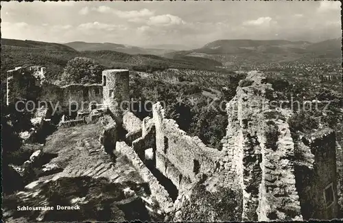 Dornach SO Schlossruine Dorneck Kat. Dornach