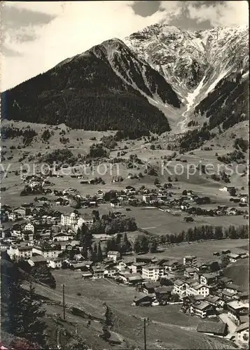 Klosters GR Talansicht Kat. Klosters