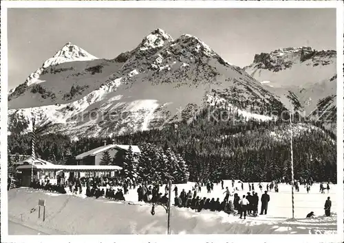 Arosa GR Eisbahn Obersee Kat. Arosa