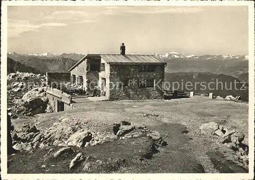 Arosa GR Weisshorngipfelhuette Kat. Arosa