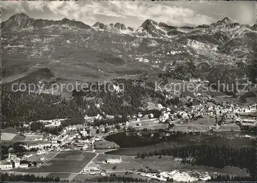 St Moritz GR Bad und Dorf Hotel Bellavista Kat. St Moritz