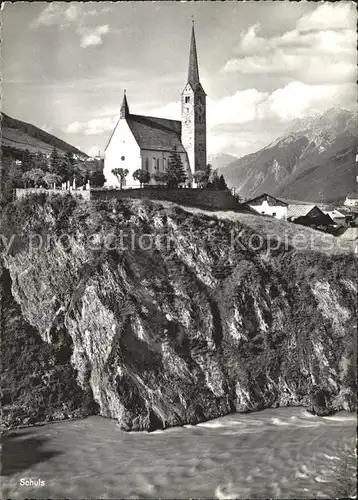 Schuls GR Kirche Kat. Scuol