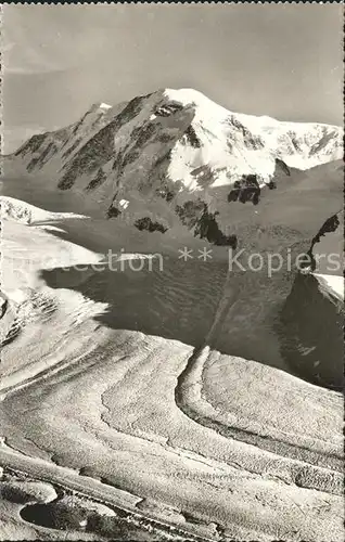 Zermatt VS Lyskamm und Gornergrat Walliser Alpen Kat. Zermatt
