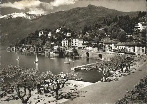 Ascona TI Vista su St Michele Lago Maggiore / Ascona /Bz. Locarno