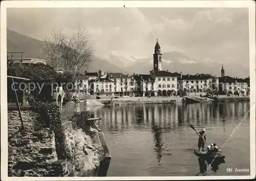 Ascona TI Ortsblick Gondel / Ascona /Bz. Locarno