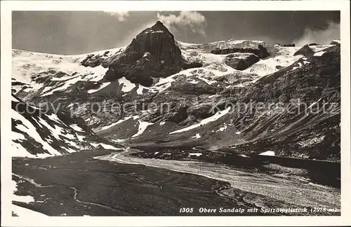 Glarus GL Obere Sandalp mit Spitzaelpelistock Kat. Glarus