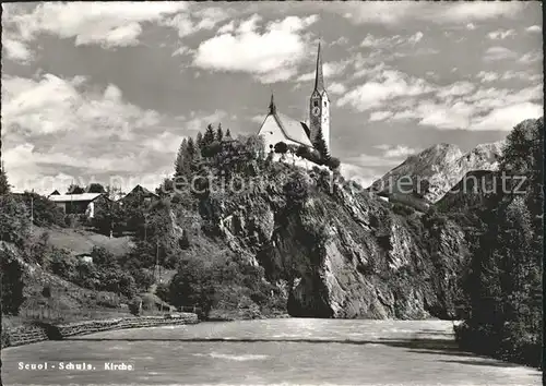 Schuls GR Kirche Kat. Scuol