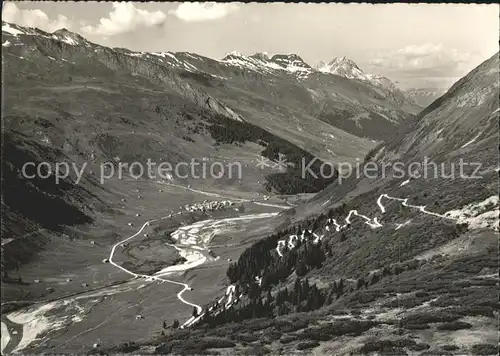 San Bernardino GR Bernhardinpass bei Hinterrhein Kat. Mesocco