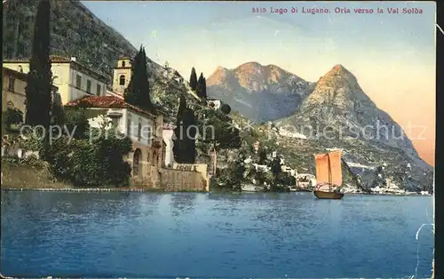 Oria Lago di Lugano Val Solda  / Lugano /Bz. Lugano City