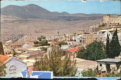 Safad Galilaea Partial view and view of the Mountains Kat. Israel