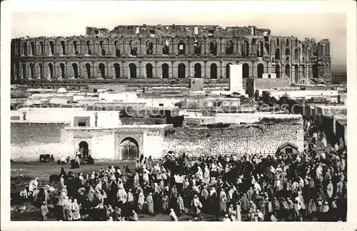 El-Djem Colisee construit par l'Empereur Gordien / Tunesien /