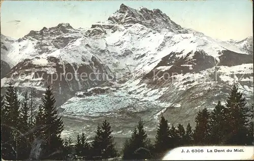 Dent du Midi Panorama Kat. Montreux