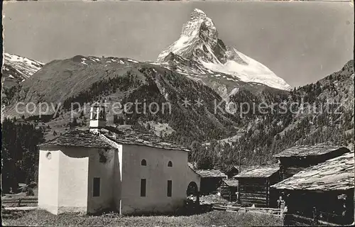 Zermatt VS Winkelmatten mit Matterhorn Kat. Zermatt