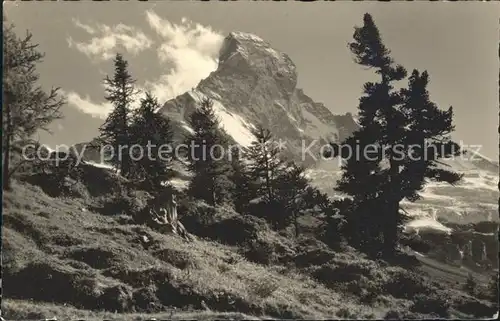 Matterhorn VS von Staffelalp gesehen Kat. Matterhorn