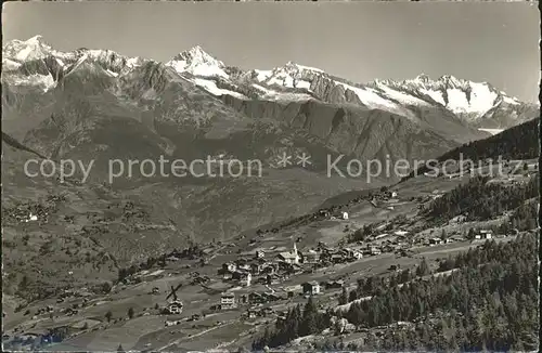 Graechen VS Nesthorn Aletschhorn  Kat. Graechen