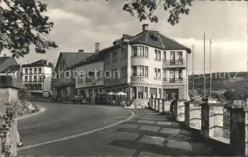 Vielsalm Entree de la ville et Salm Hotel Kat. 