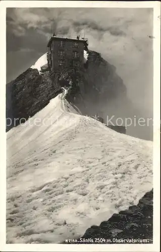 Saentis AR Observatorium Kat. Saentis