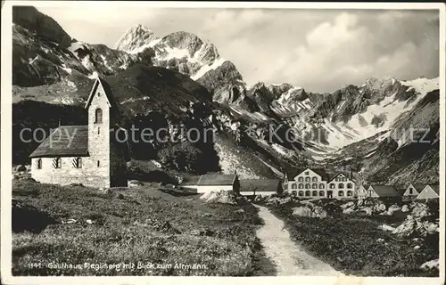 Meglisalp Altmann Saentis Gasthaus Kat. Altmann