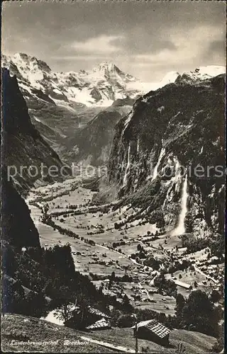 Wengen BE Lauterbrunnental Breithorn Kat. Wengen