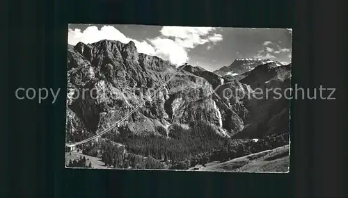 Adelboden Luftseilbahn Bieg Engstligenalp  Kat. Adelboden