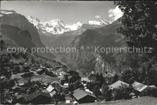 Wengen BE Grosshorn Breithorn Tschingelhorn Kat. Wengen