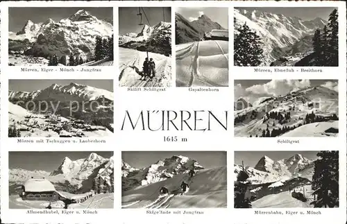 Muerren BE Ansichten Kat. Muerren