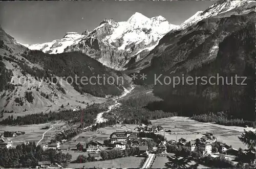 Kandersteg BE mit Bluemlisalp Kat. Kandersteg