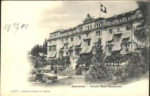 Axenstein Grand Hotel Axenstein Kat. Morschach