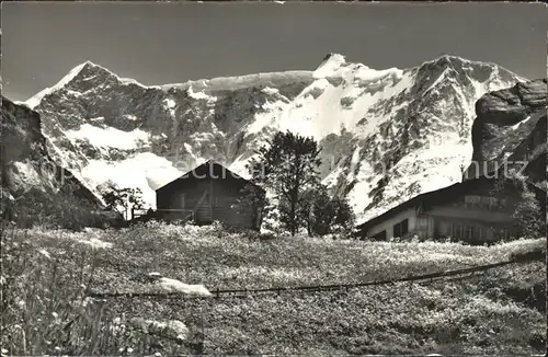 Grindelwald Fischerwand Berghuetten Kat. Grindelwald