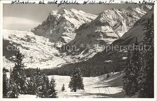 Grindelwald Wetterhorn Kat. Grindelwald