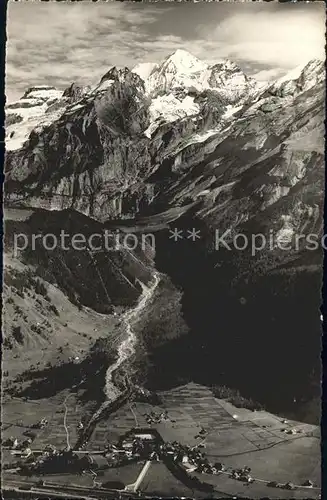 Kandersteg BE mit Bluemlisalp Kat. Kandersteg