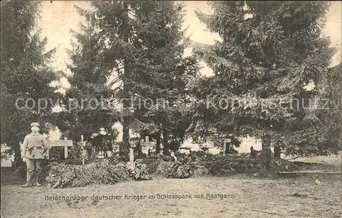 Mont Garni Heldengraeber deutscher Krieger im Schlosspark Kat. 