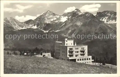 Arosa GR Berghotel Praetschli Kat. Arosa