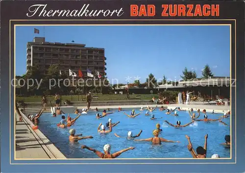 Bad Zurzach Thermalschwimmbad mit Rheumaklinik / Zurzach /Bz. Zurzach