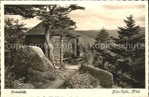 Hertahuette Auf dem Falkenfelsen Kat. Buehl